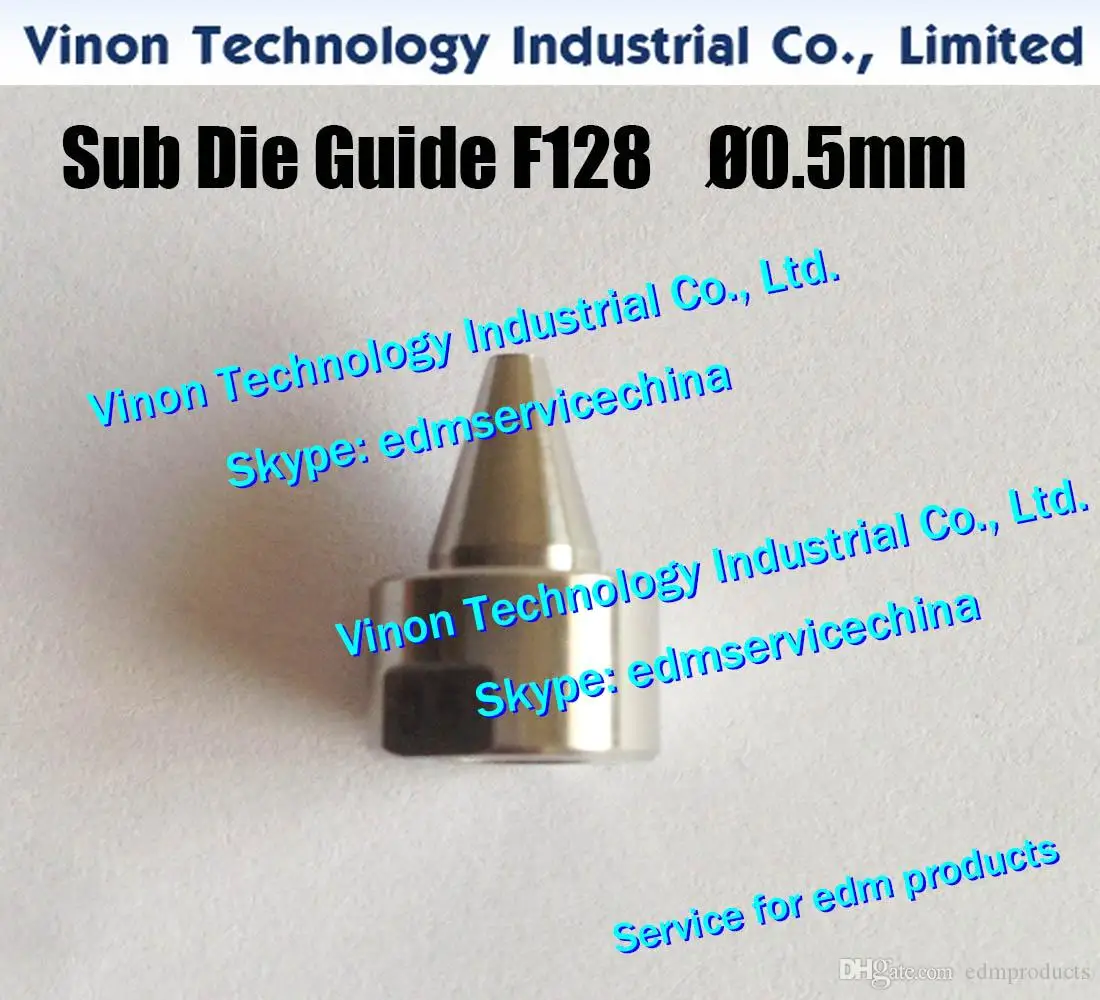 

F128 edm Sub Die Guide Ø0.5mm A290-8102-X620 for Fanuc A,B,C,iA,iB,iC,iD A290.8102.X620, A2908102X620 0.5mm Ceramic Guide 24.56.