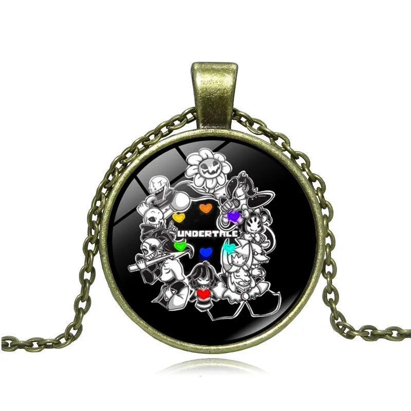 Game Undertale Pendant Cosplay Prop Jewelry Necklace Accessories