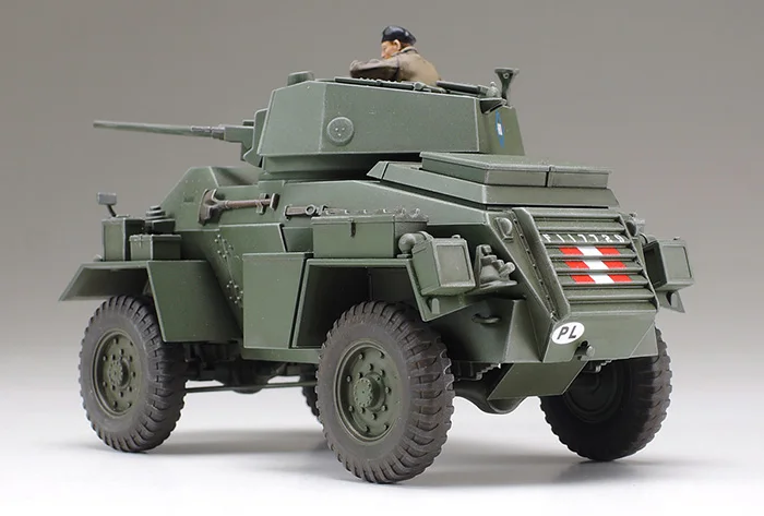 Tamiya 32587 1/48 WWII อังกฤษ 7ton Humber รถหุ้มเกราะ MK.IV ทหารงานอดิเรกของเล่นพลาสติกรุ่นอาคารชุดประกอบชุดเด็กของขวัญ