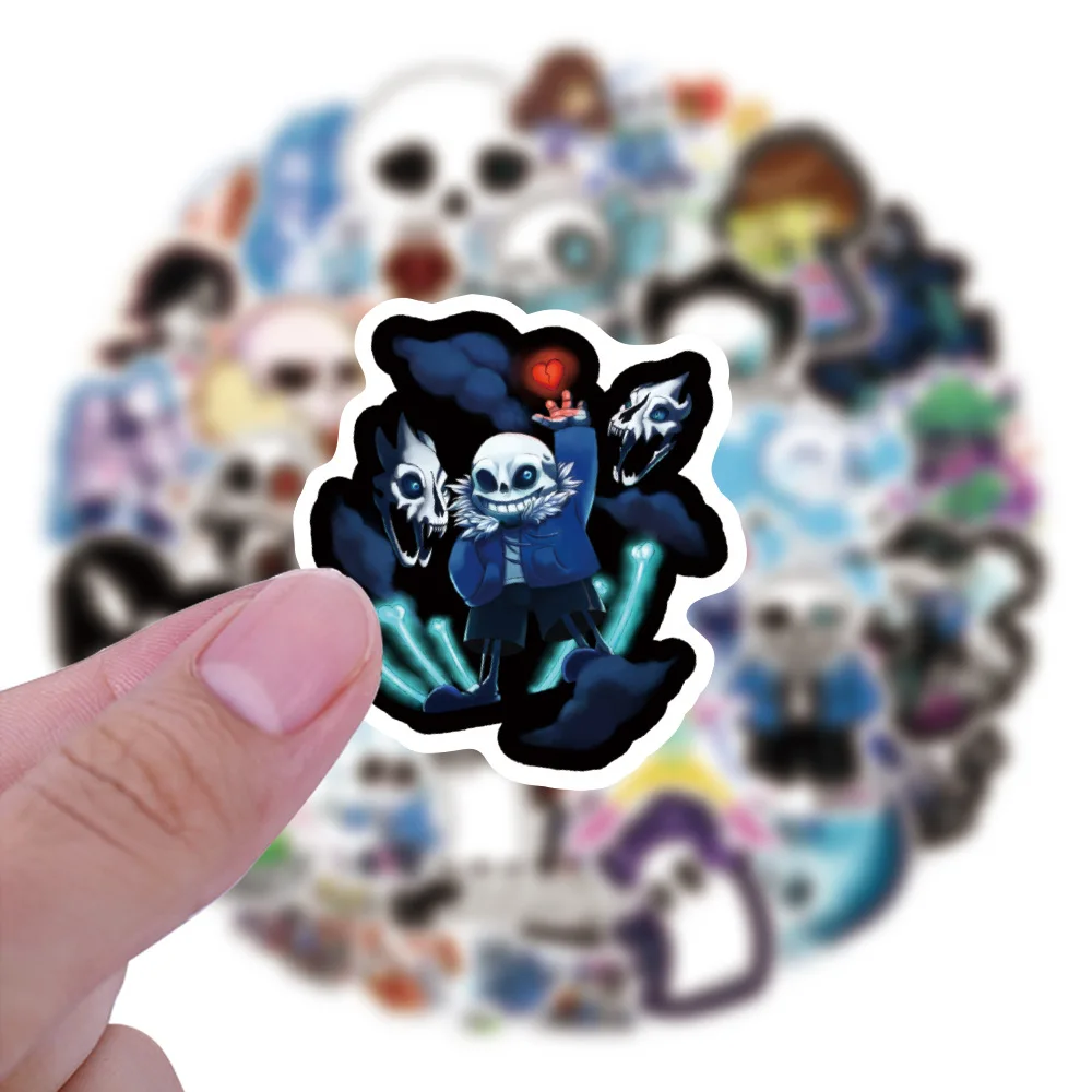 10/30/50pcs Undertale Hot Games Lable Stickers for Cars Motorcycles personalityToys Decal Skateboards Computer Sticker Wholesale