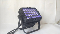 8pcs/lot 24x18w rgbwa uv wallwasher ip65 mini led city colour light  6-in-1 rgbwa+uv par can led wall washer waterproof