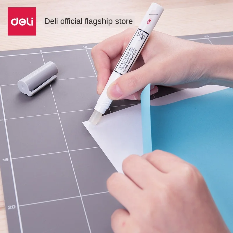 Pen-shaped Solid Glue Office Students Kids Handmade DIY Pen-shaped glue Stick Security Solid Stationery Office Supplies