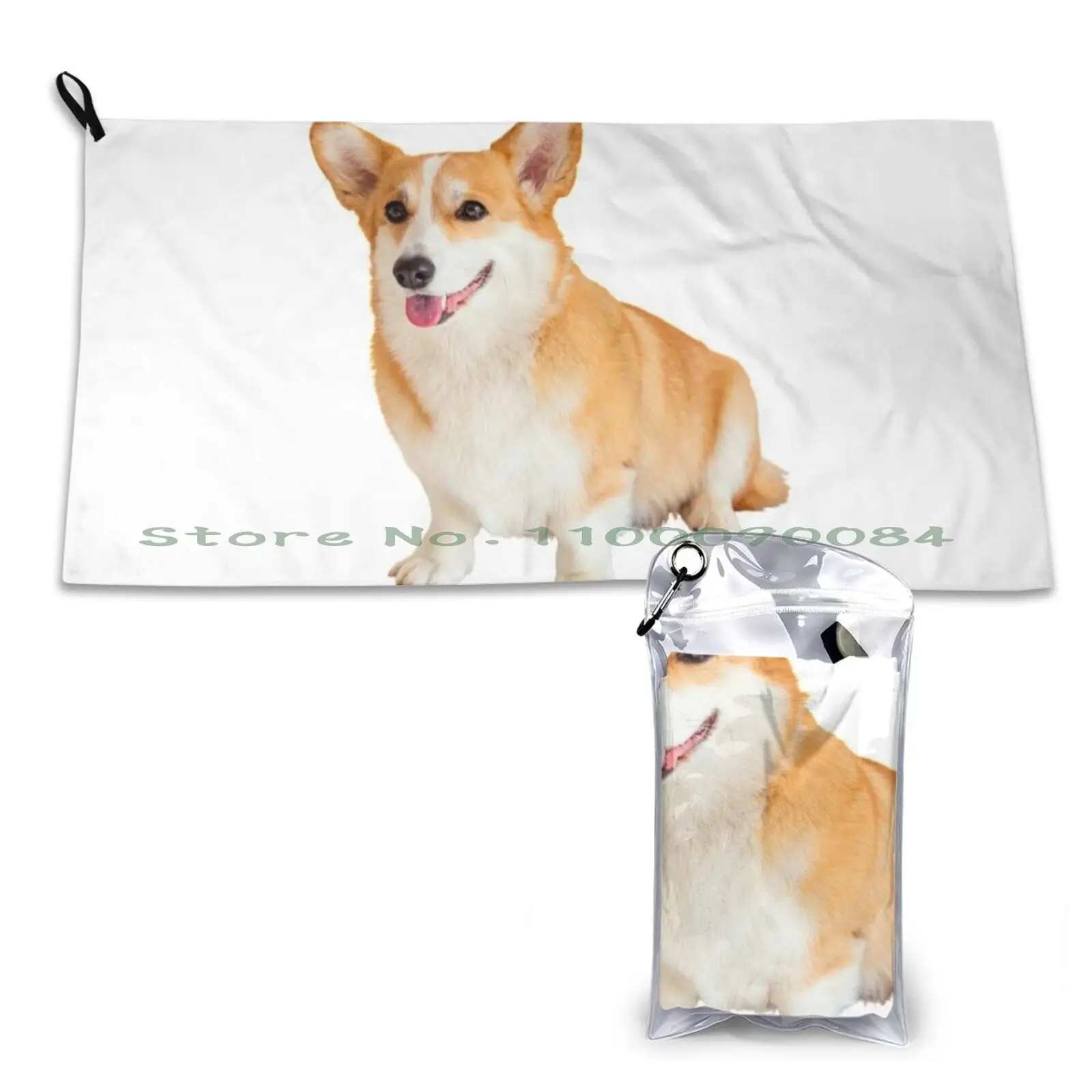 Cute Corgi Quick Dry Towel Gym Sports Bath Portable Pol Espargaro Miguel Oliveira Driver Racing Riders Circuit Grand Prix 88