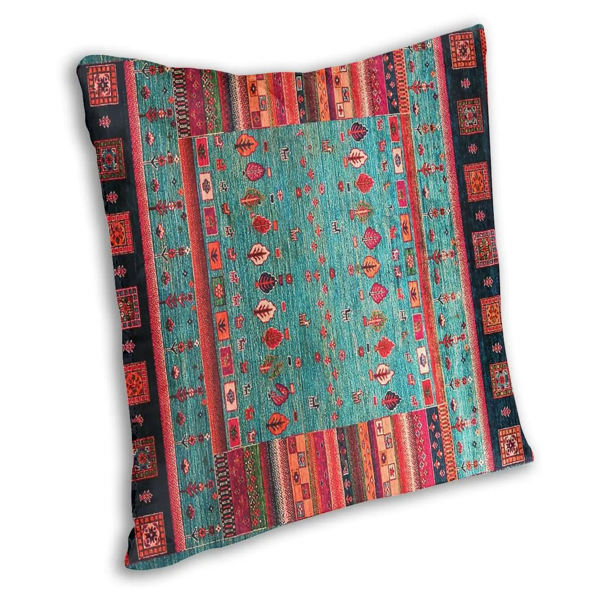 Epic Traditional Moroccan Calm Blue Pillow Case Decoration Boho Cushions Throw Pillow for Sofa Polyester Double-sided Printing