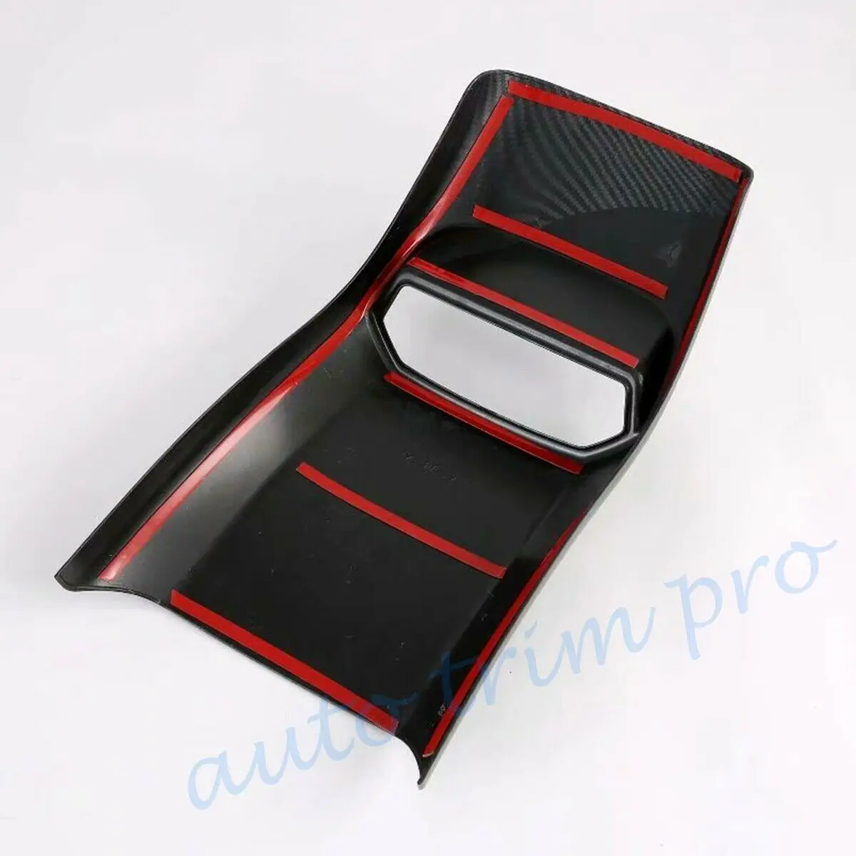 Car Rear Air Vent Outlet Frame Cover Accessories For Hyundai ix25 Creta 2020 2021 2022 Carbon Fiber Styling