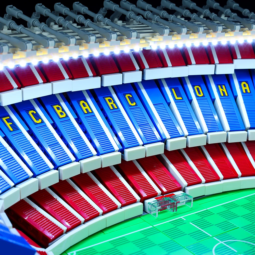 Led Light Kit Building Blocks FC Barcelona Camp Nou For LEGO Creation 10284 (Only Light Kit Included)