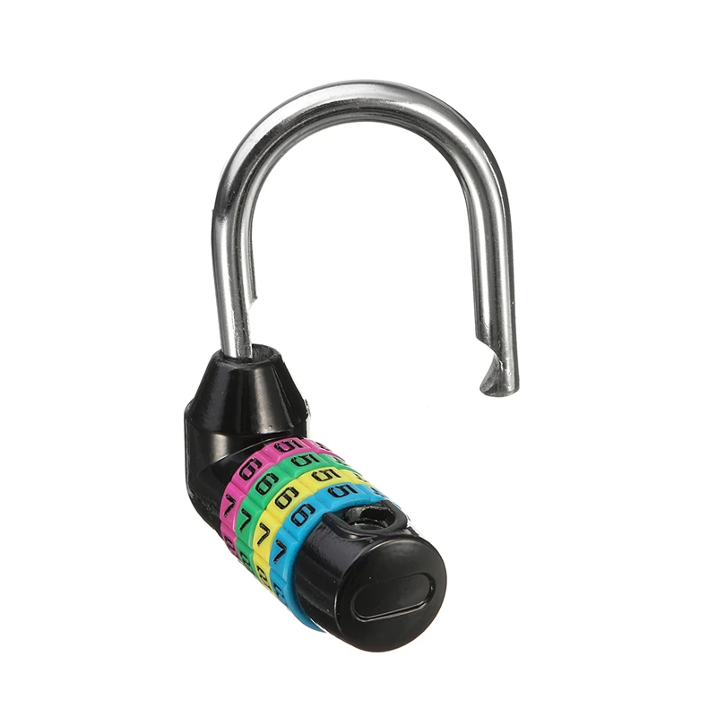 Safety Lock Resettab 4 Digit Number Code Password Combination Padlock Security Password Gym Padlock