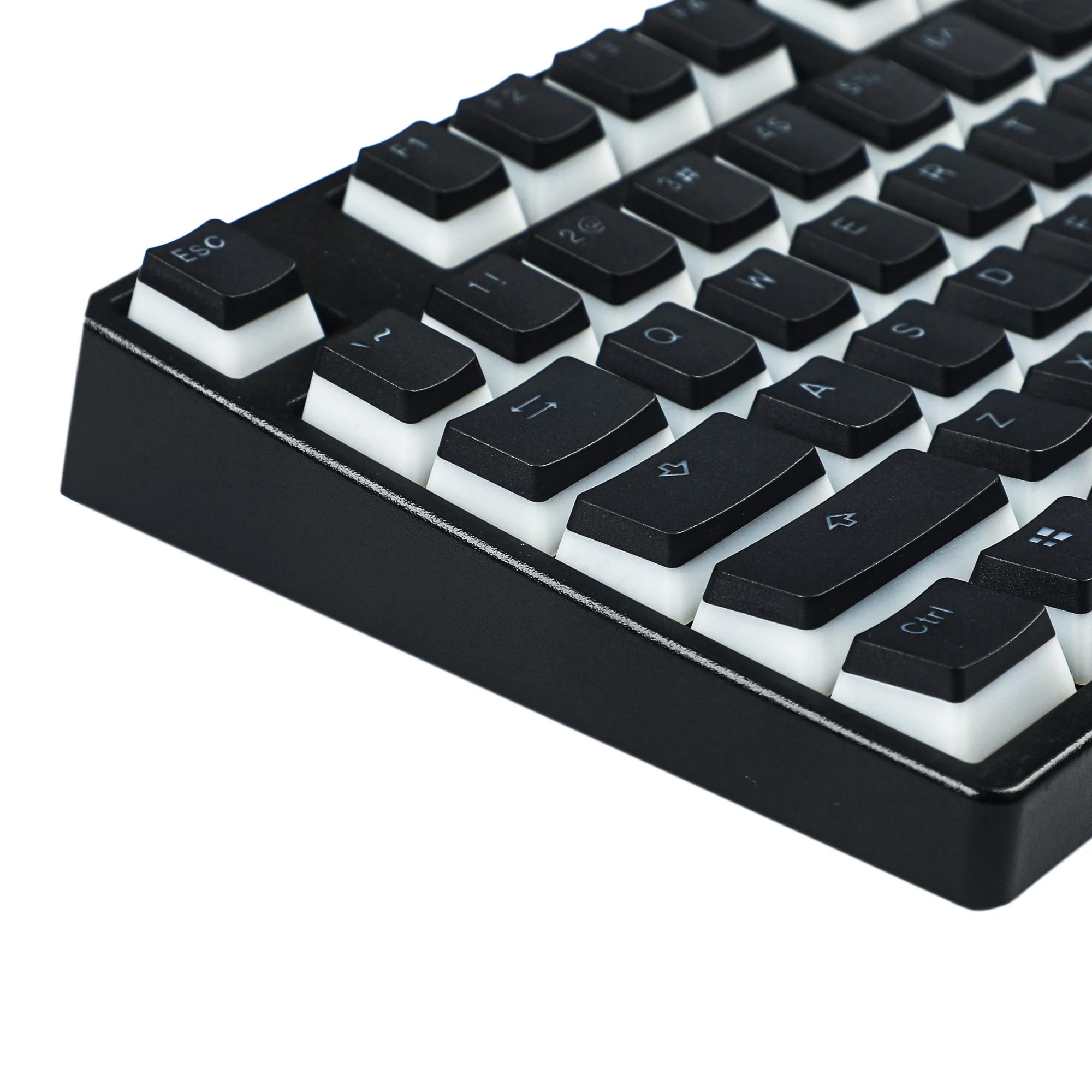 YMDK 108 PBT Double Shot Doubleshot Shine Through ANSI ISO OEM Profile Pudding Keyacp For MX Mechanical Keyboard
