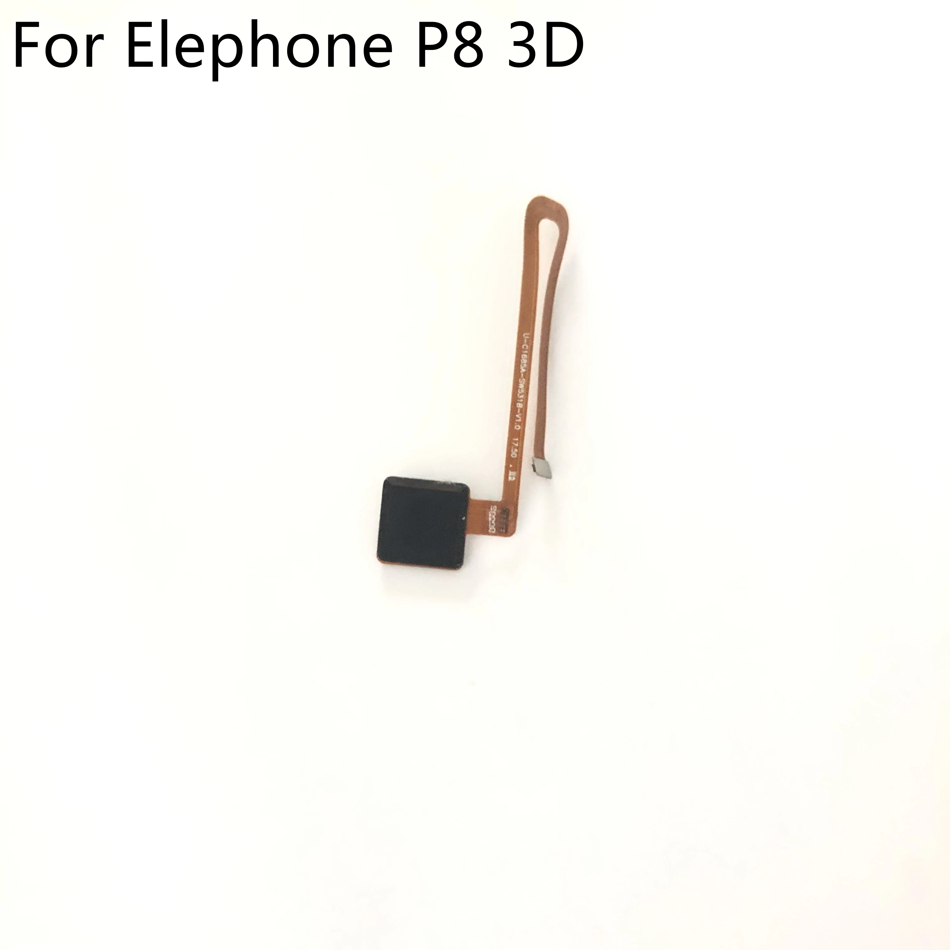 High Quality Fingerprint Sensor Button With Flex Cable FPC For Elephone P8 3D MT6750T 5.50