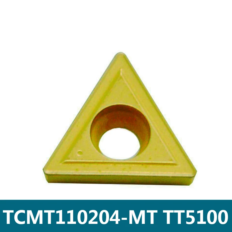 

TCMT TCMT110204MT TT5100 16T304MT 110204MT 16T308MT Lathe Cutter Carbide Inserts Turning Tools Cutting CNC Blade Original