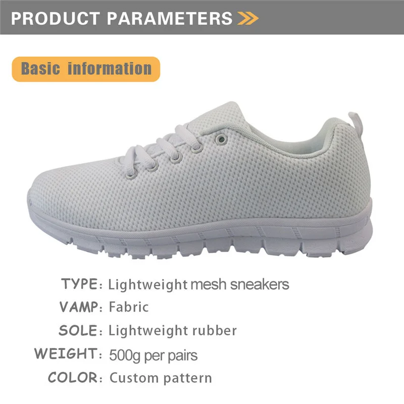 2022 Cute White Paw Print Women Sneakers Breath Pet Dog Footprint Pattern Ladies Shoes Spring/Autumn Casual Flats Shoes