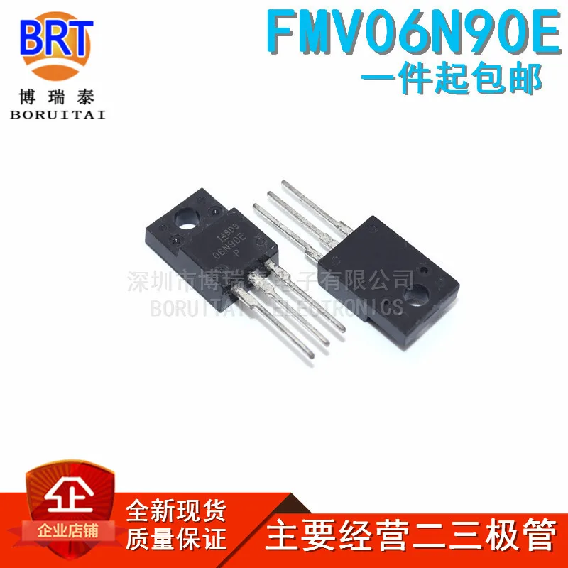 10pcs/lot New 06N90E FMV06N90E TO-220F Field Effect Transistor Spot