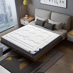 10cm thickness natural latex mattress King Queen Full Twin size Memory foam filling Breathable Comfortable rebound Tatami