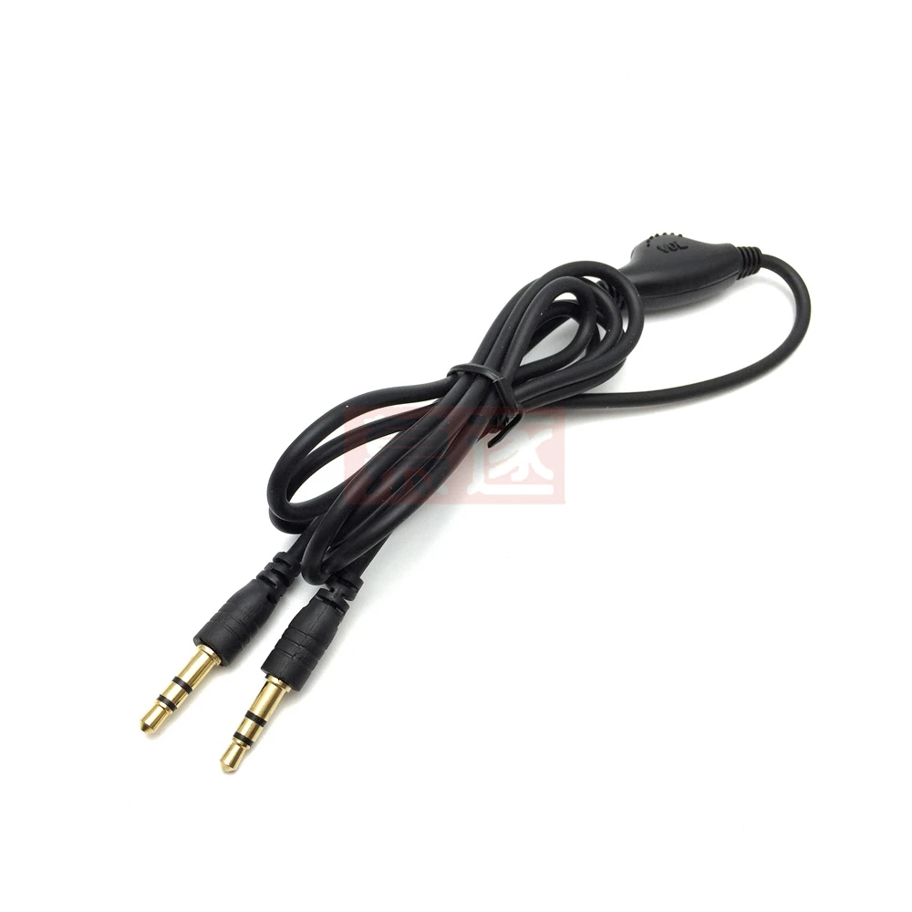 3.5mm Jack AUX Male to 3.5 mm male&Female Adapter Extension Cable M/F Audio Stereo Cord with Volume Control Earphone Headphone