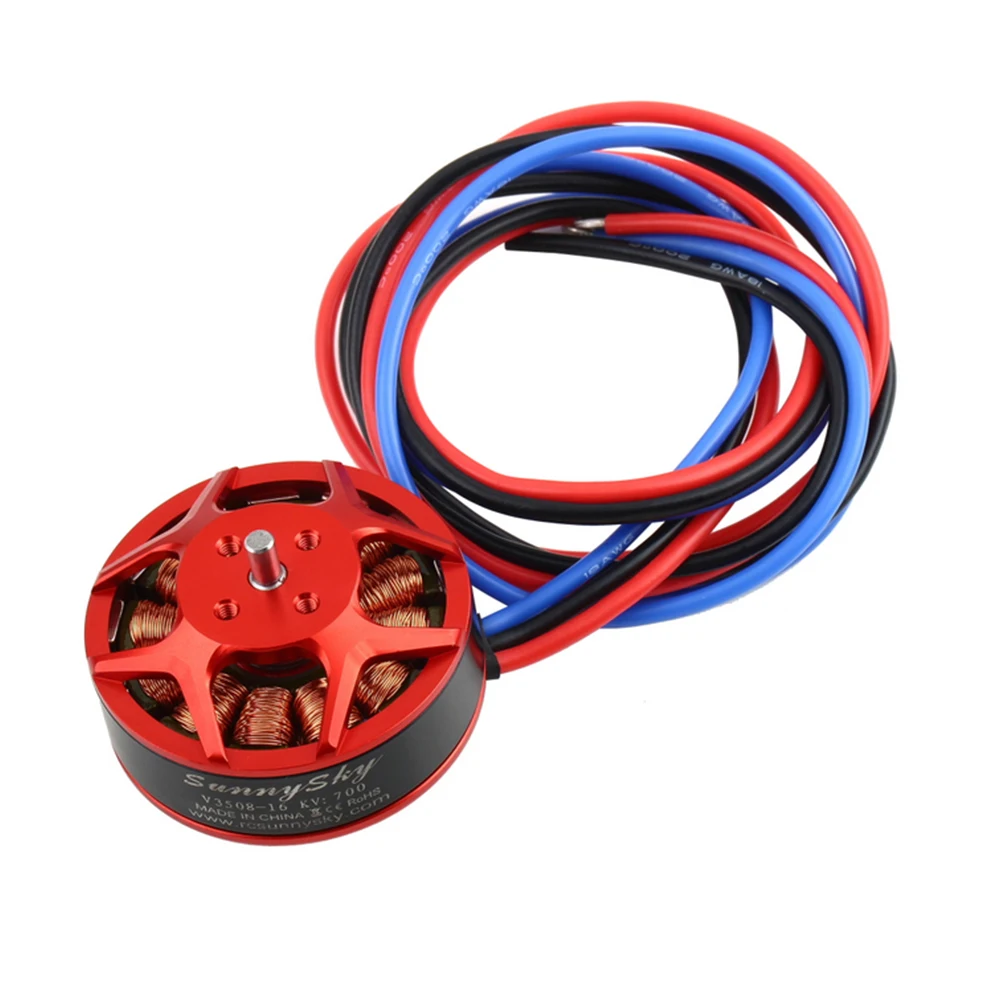 SUNNYSKY V3508 380KV 580KV 700KV Motor for RC Multi-rotor Aircraft 15x5 1447 1555 prop