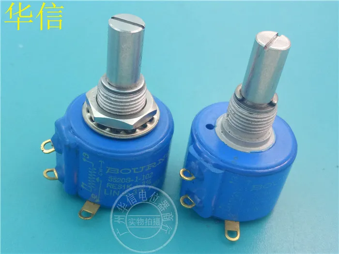 Original new 100% 3520S-1-102 1K 5-turn multi-turn wire-wound potentiometer (SWITCH)