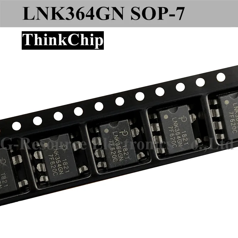 (10pcs) LNK364GN SOP-7 Energy-Effi cient Off-Line Switcher IC LNK364G SOP7 LNK364 SMD