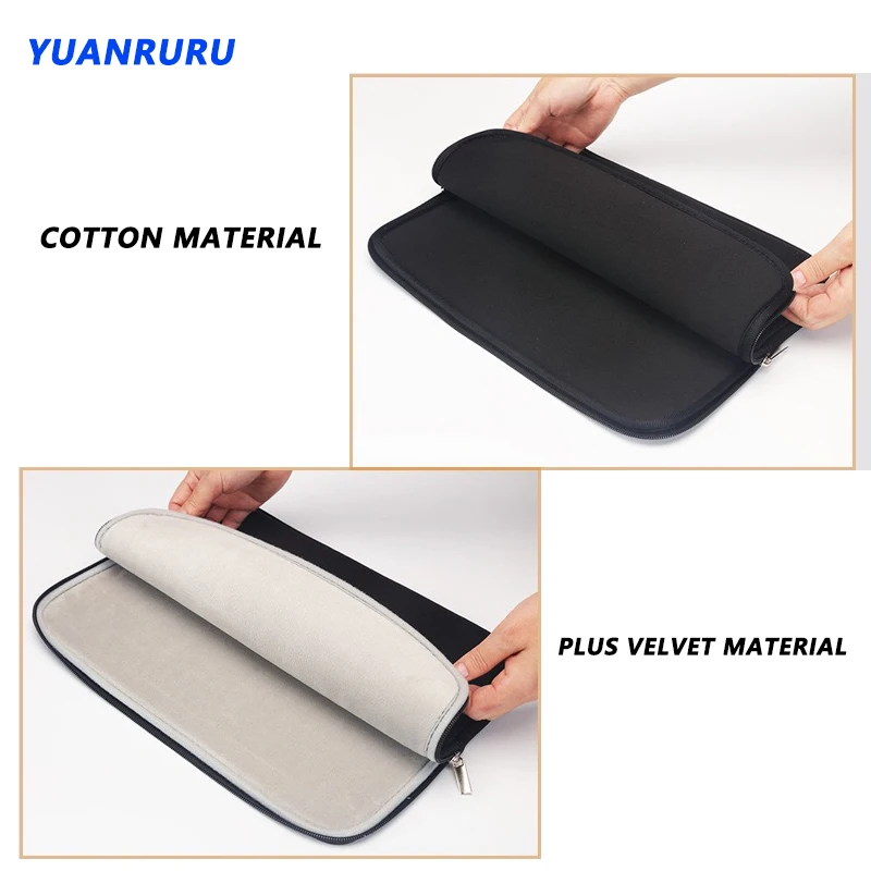 Laptop Bag Laptop Notebook Case Tablet Sleeve Cover Bag 11 12 13 14 15 15.6 for Macbook Xiaomi Huawei HP Dell Notebook Computer