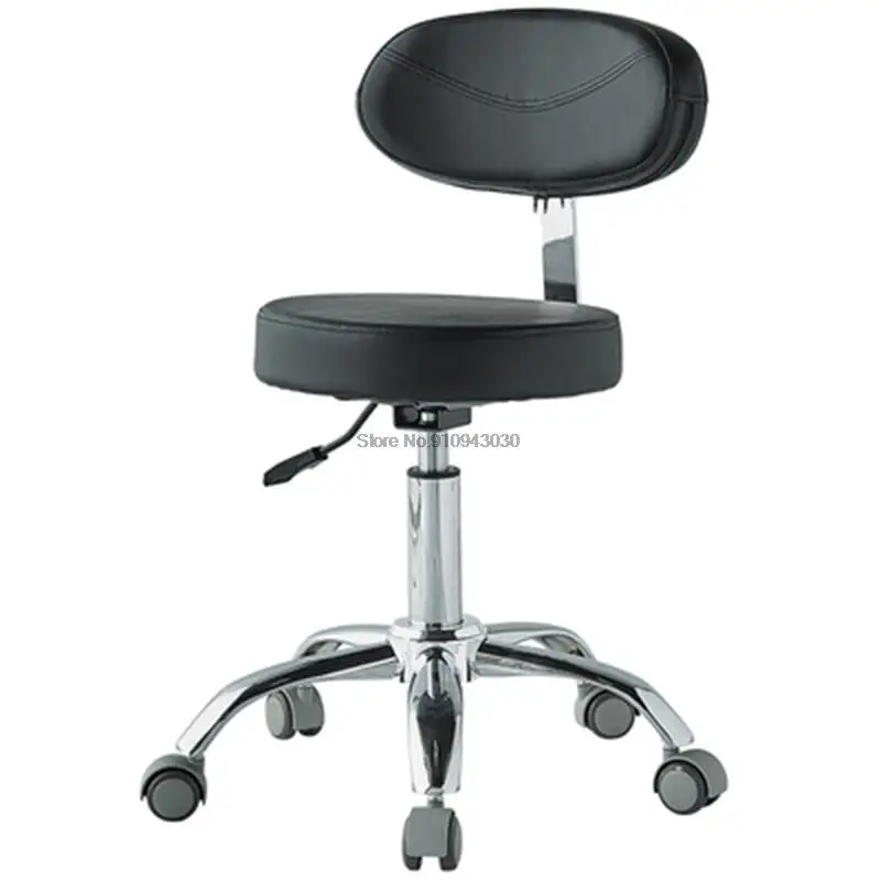 Comfortable Adjustable Saddle Stool Seat Ergonomic Medical Office Saddle Chair Cosmetic Technician Dentist Rolling Swivel Chair