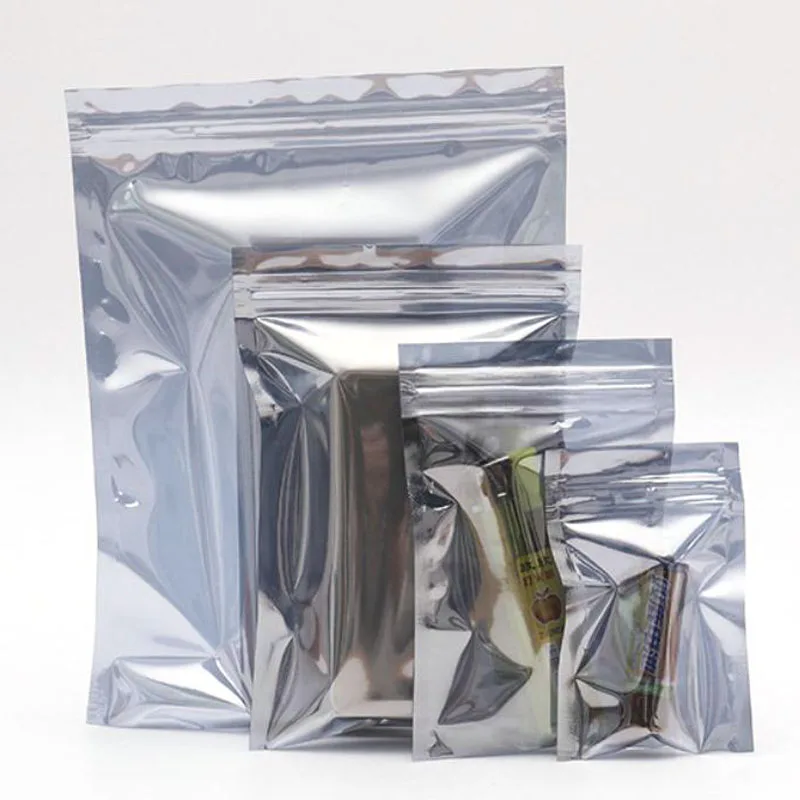 200pcs Anti Static Shielding Ziplock Pouches ESD Anti-static Instrument Pack Self Seal Electronic Accessories Bags