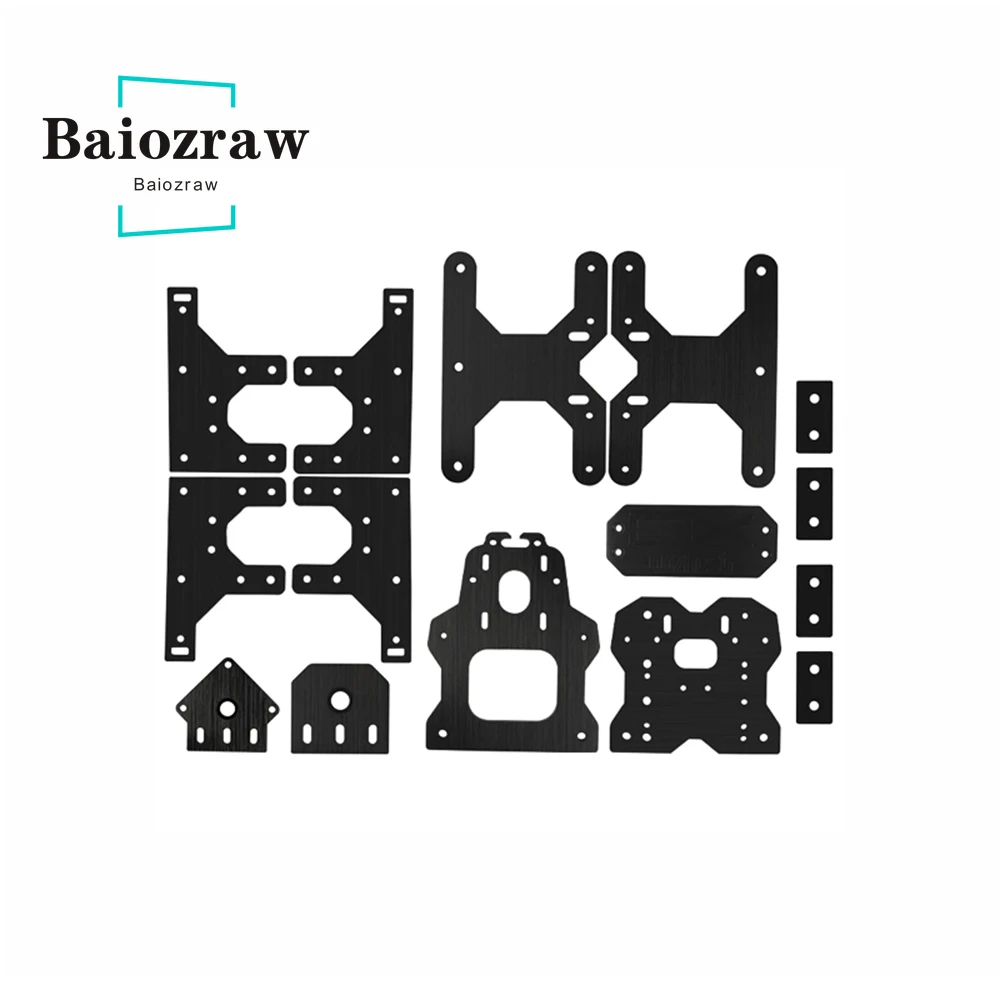 

1Set 3d Printer Parts OOZNEST OX CNC Plates Aluminum Plate Engraving Building Board DIY Parts