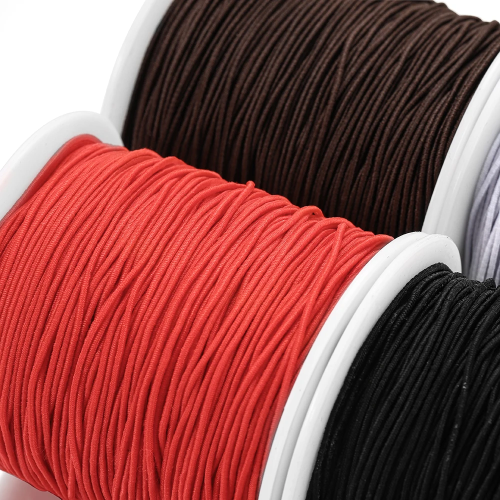 50-100m 0.8 1.0 mm Elastic Cord Beading Stretch Thread Cord String Rope Beads For DIY Jewelry Making Supplies Accessories image 3