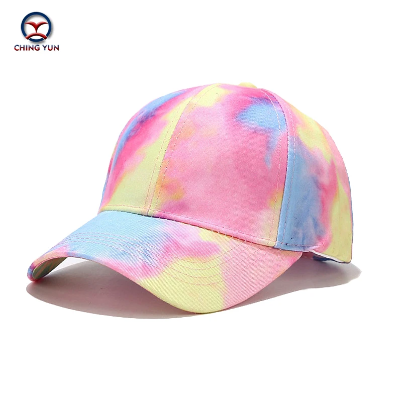 

New Baseball cap 3D printed Baseball hat tie-dye colorful graffiti leisure unisex spring and summer Outdoor sunprotection Caps