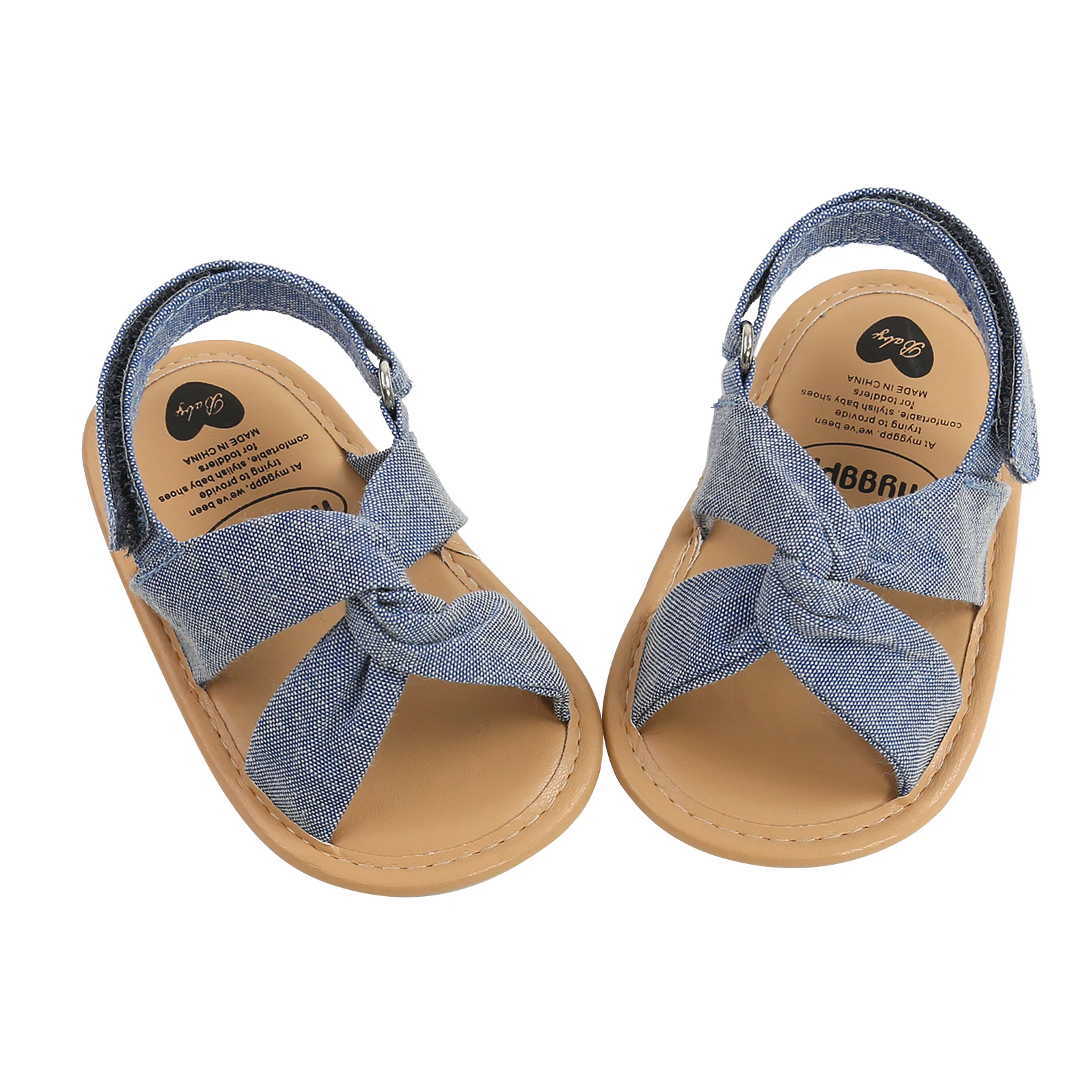 Breathable Summer Baby Girls Sandals, Toddlers Simple Style Solid Color Soft Sole Shoes Outdoor Indoor Prewalker