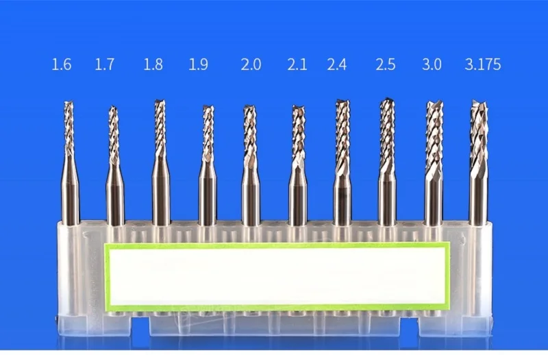 수입 된 텅스텐 강철 합금 PCB mi lling 절단기 회로판 회로판 조각 칼 공 칼 옥수수 mi lling 절단기 끝 mi