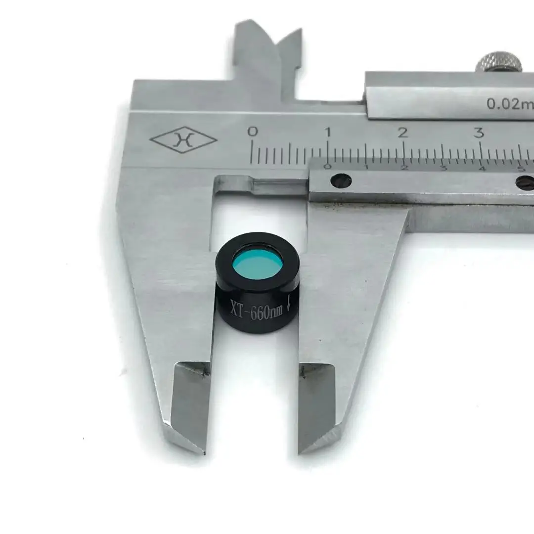 Narrow band pass filter 620nm diameter 10\\12\\15mm universally used in biochemical analysis instrument enzyme label analysis