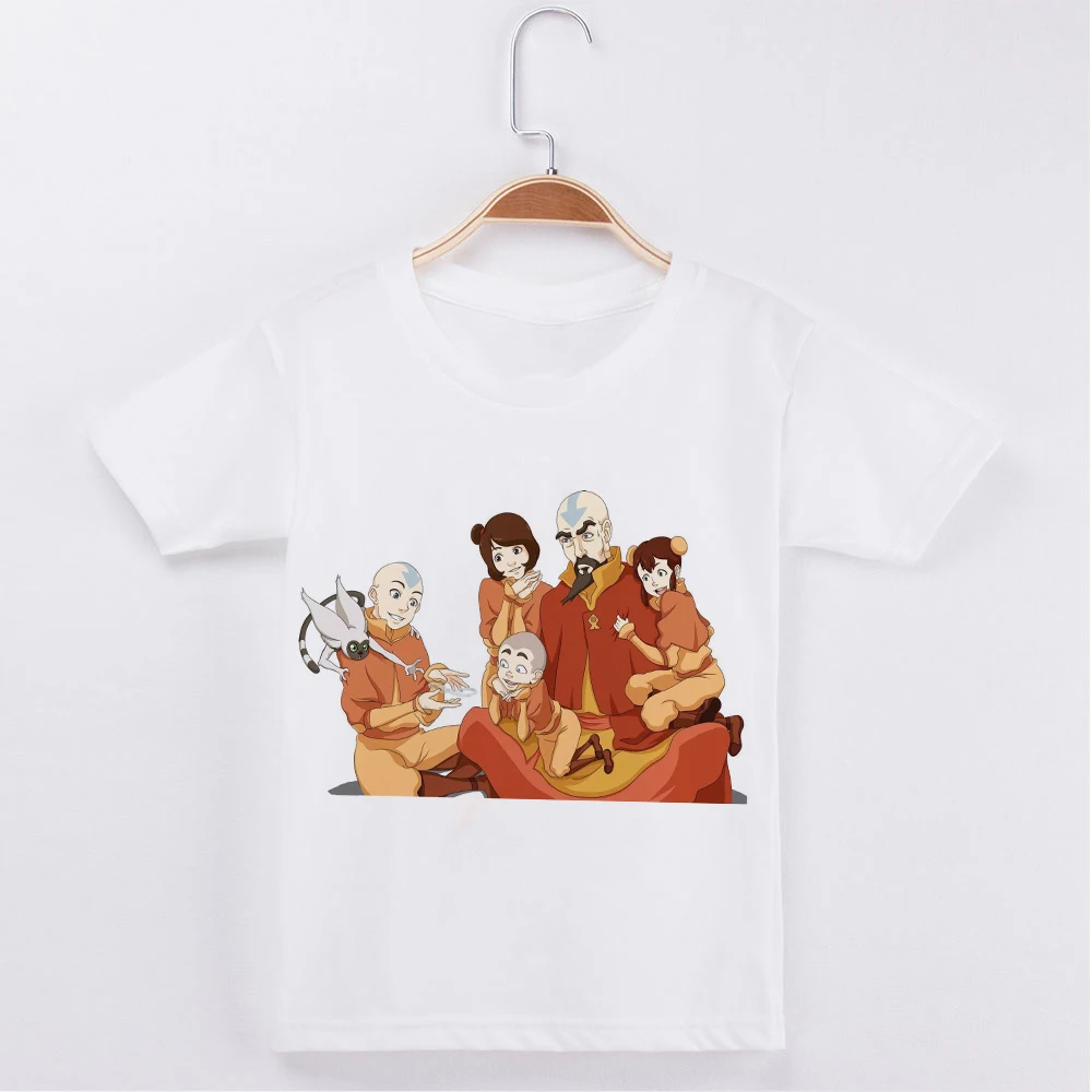 Fashion Kids Clothes T Shirt Avatar The Last Airbender T-shirt For Boys And Girls Toddler Shirts Tee New Harajuku Top Round Neck