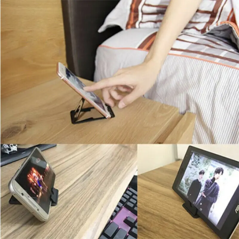 High Quality Aluminum Alloy Card Stand Rack Anti-slip Durable Portable Bracket Support Accessories Desk Phone Holder Card Base