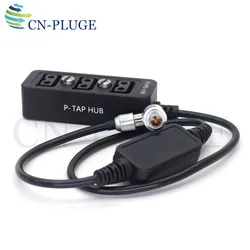 ARRI CineAlta Camera Power Output Elbow RS 3pin 24V Step-Down 12V to 3 D-tap Power Three-way Distributor