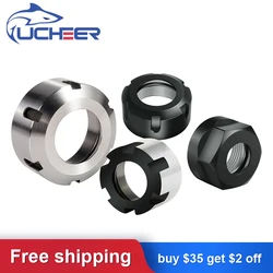 UCHEER 1pcs HRC52-55 High precision ER nut spindle fixture lock tip dynamic balancing CNC milling machine engraving accessories