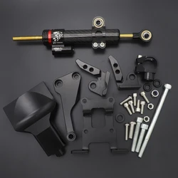 For Yamaha MT-07 MT07 MT 07 Motorbike Steering Damper Kit Mounting Bracket Holder shock absorber direction damping bracket