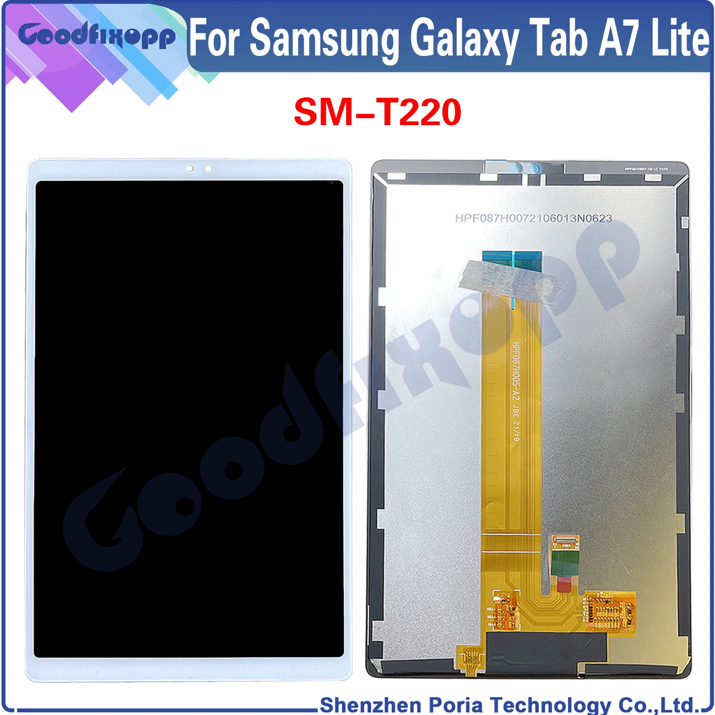 Imagem -03 - para Samsung Galaxy Tab a7 Lite Sm-t225 Sm-t220 T225 T220 Display Lcd Tela de Toque Digitador Assembléia