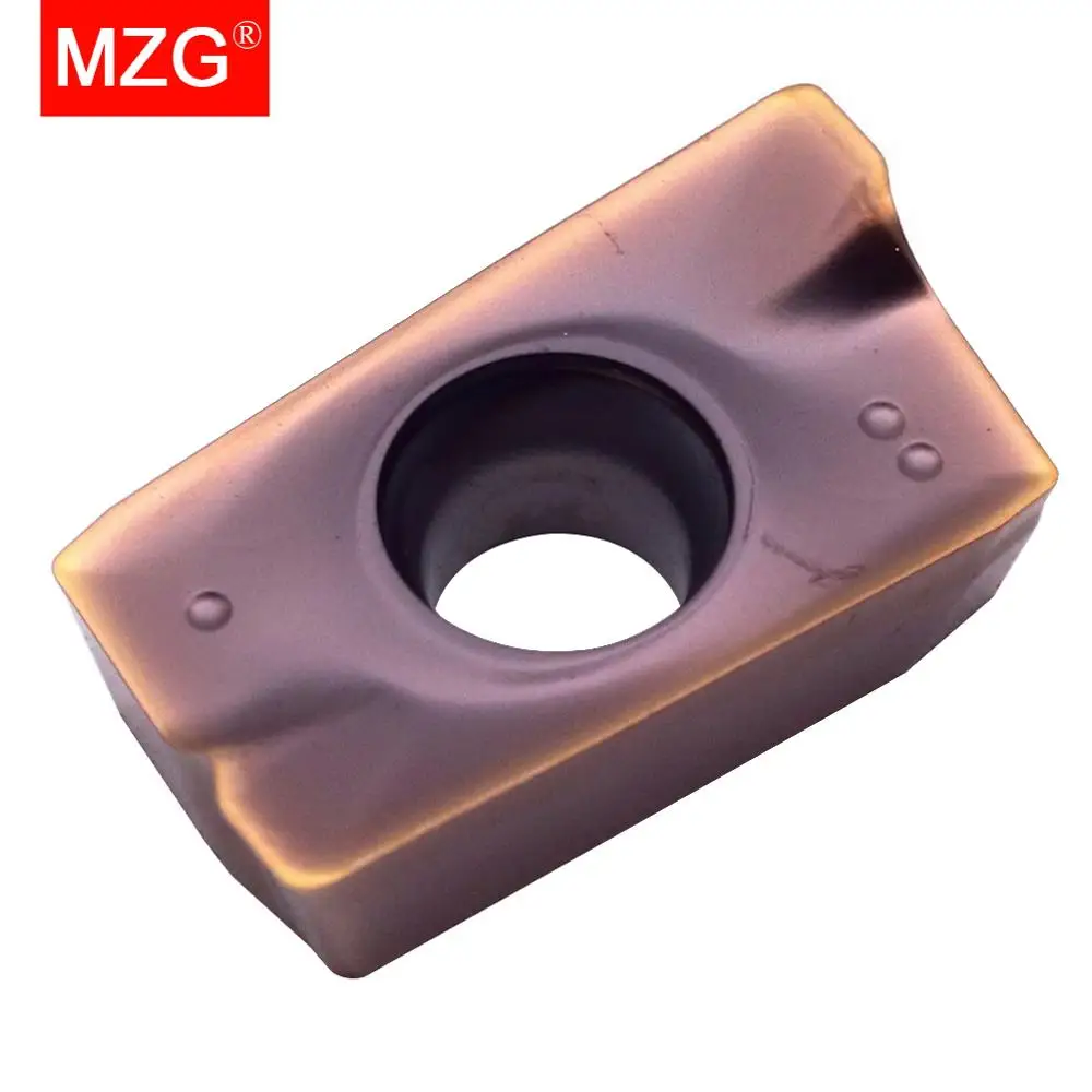 MZG – fraise en carbure pour le traitement des matériaux généraux, 10 pièces, APMT 1135 1604 PDER ZP60, finition, acier inoxydable, Inserts en