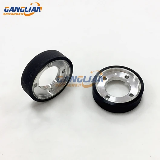 1 Piece Heidelberg shaft driving roller Rubber Wheel 38*19*10mm F4.614.555 for XL105 CX102 CD102 SM102 CD74 Suction wheel Pull