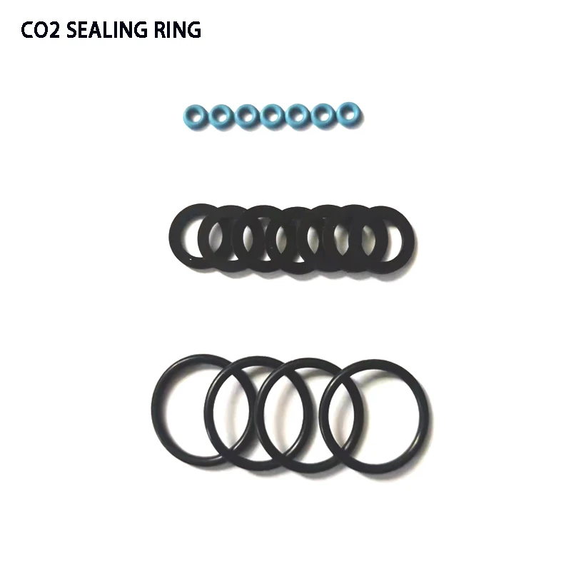 Aquarium carbon dioxide generator carbon dioxide bubble counter sealing ring, 3 specifications of sealing ring