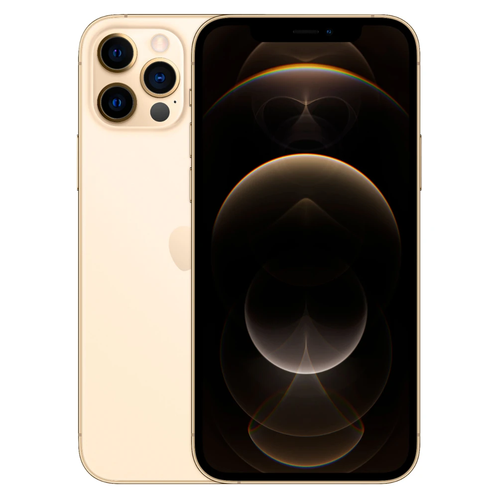 هاتف iPhone 12 Pro 12Pro A2341 128GB 256GB 512GB ROM 6GB RAM 6.1 "Super Retina OLED A14 IOS Face ID eSim NFC هاتف محمول أصلي