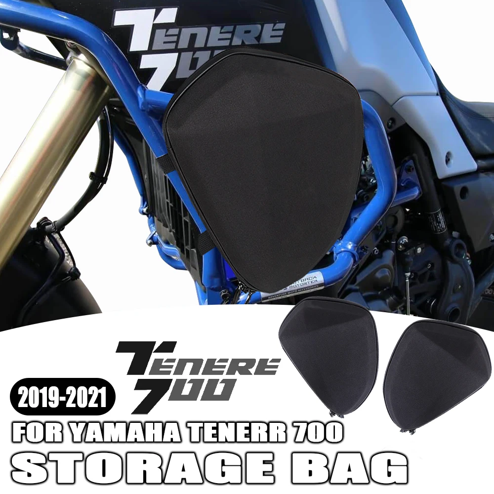 

For Yamaha Tenere 700 Tenere 700 New Motorcycle Accessories Crash Bar Bags Frame Storage Bag Toolkit Storage Package 2019-2021