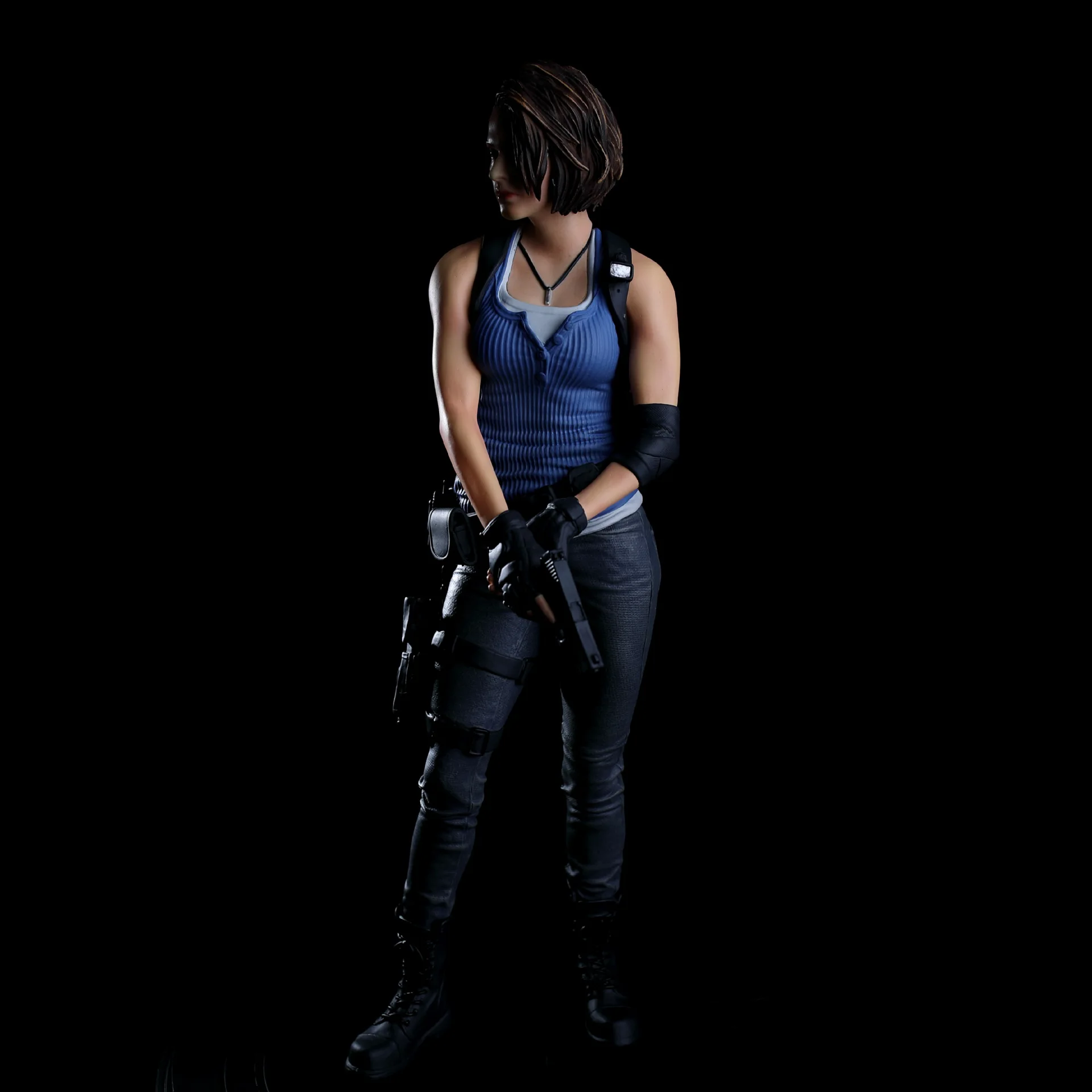 BIOHAZARD EVIL Character JILL VALENTINE Leon Scott Kennedy 30cm Statue Action Figure Toys