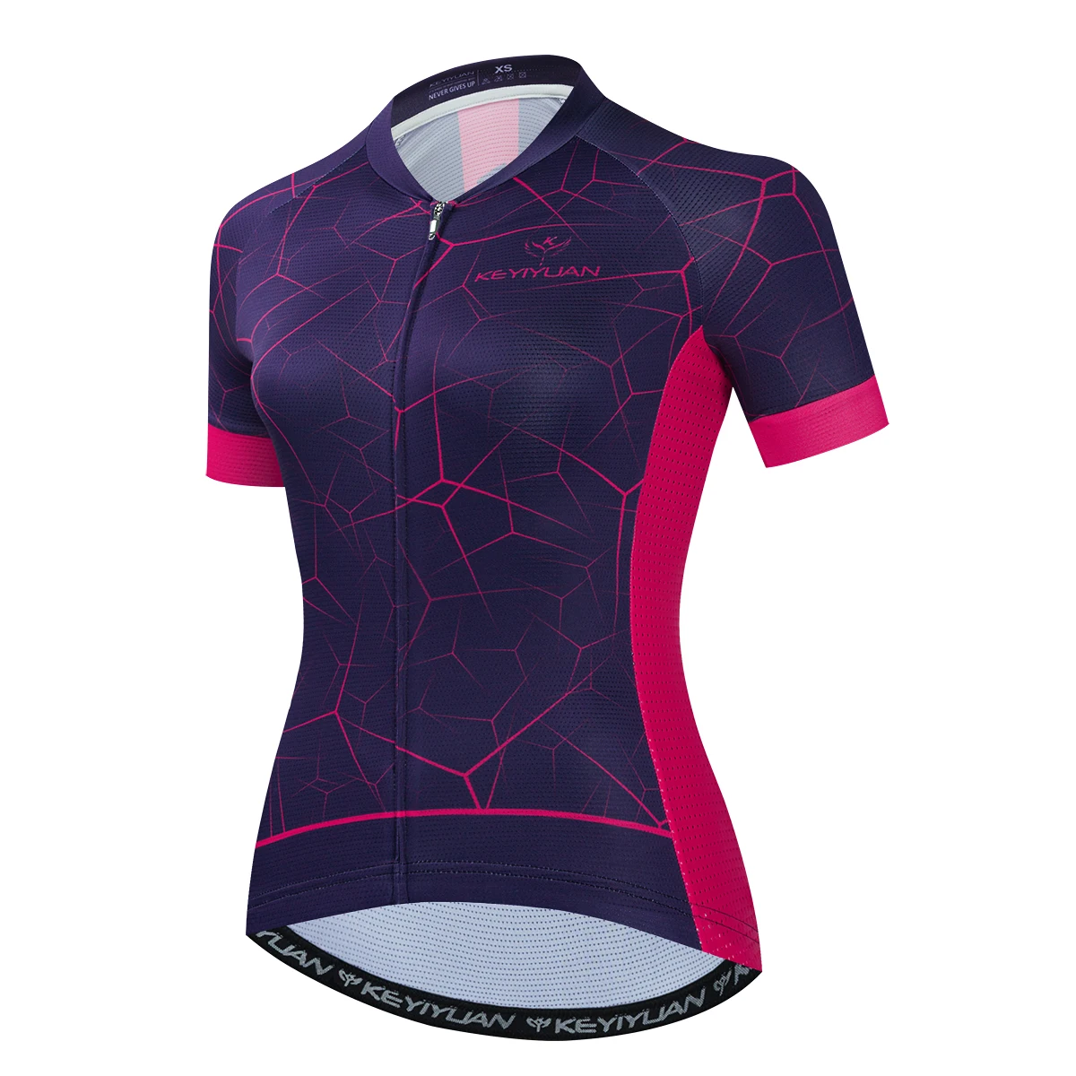 

KEYIYUAN Women Cycling Jersey Tops Mountain Bike Clothes Road Bicycle Clothing Outdoor Mtb Cycle Shirt Wielerkleding Dames