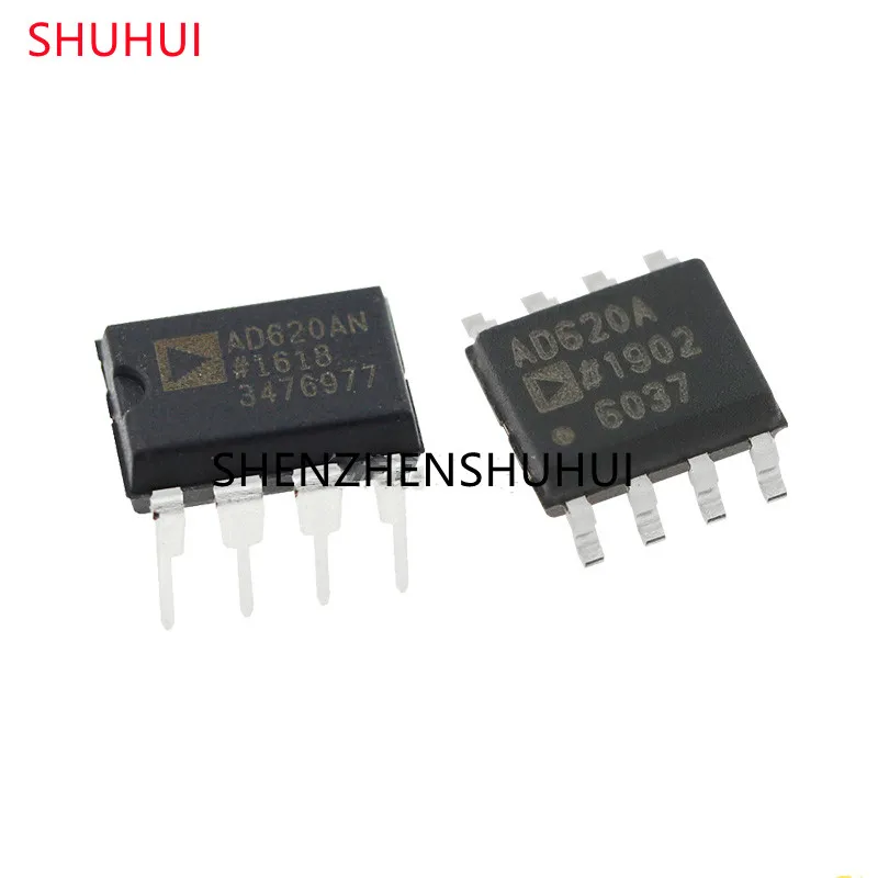 2PCS  AD620AR AD620ARZ AD620A AD620 SOP8 100% new original