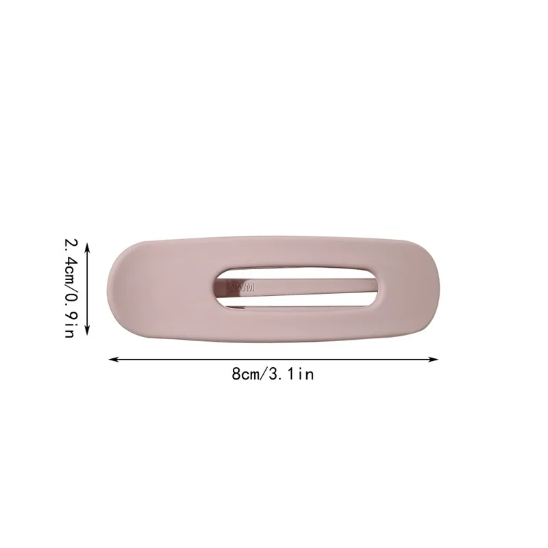 Korean Hair Clips Women Small 8cm Hair Barrettes Colorful Matte Solid Color Hair Clips for Girls Hair Accessories Duckbill Clip