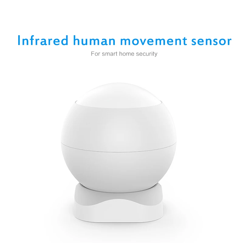 Tuya ZigBee Smart PIR Motion Sensor Built In Battery Passive Infrared Detector Security Burglar Alarm Sensor PIR Motion Detector