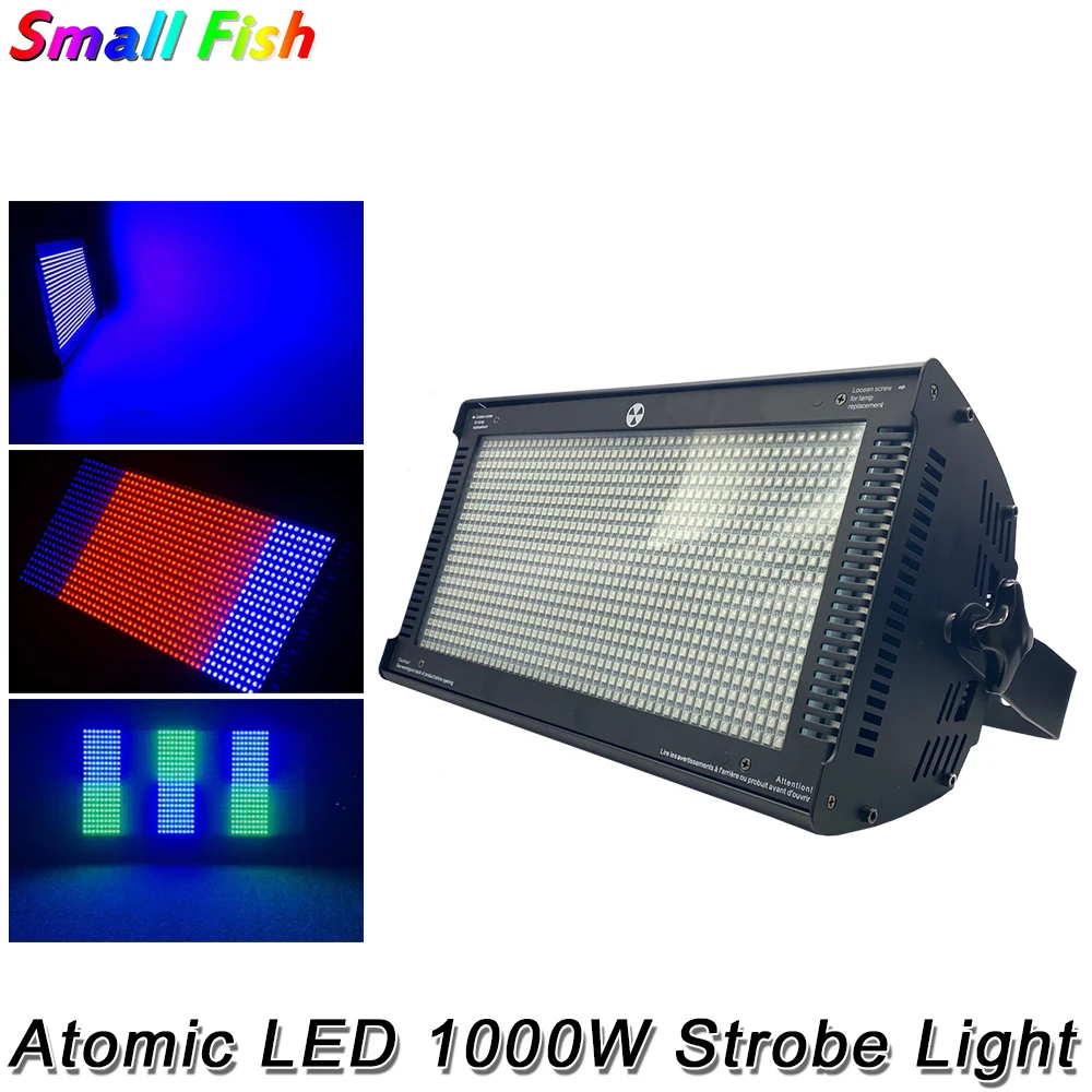 240W RGB 3IN1 Strobe Light DMX Stage High Brightness Lighting Strobe Wash Light DJ Disco Party Wedding Bar Club Effect Light