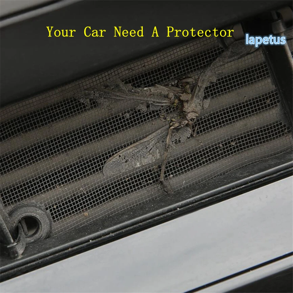 Screening Mesh Front Grille Insert Net Protection Cover Kit Trim Fit For Toyota Corolla 2019 - 2023 Exterior Refit Accessories