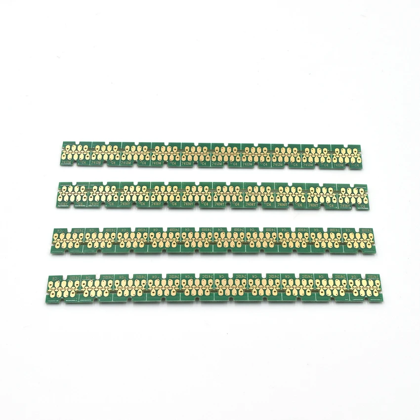 Conjunto 10 T741x T7411 T7412 T7413 T7414 Chip de Tinta para Epson Surecolor F6000 F7000 F6200 F7200 F6270 F7270 F7100 F9200 F9300 F9370