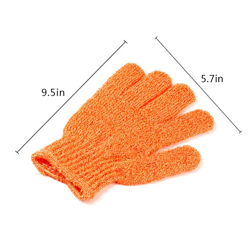 1pc Bath Peeling Exfoliating Mitt Glove For Shower Scrub Gloves Resistance Body Massage Sponge Wash Skin Moisturizing SPA Foam view 5